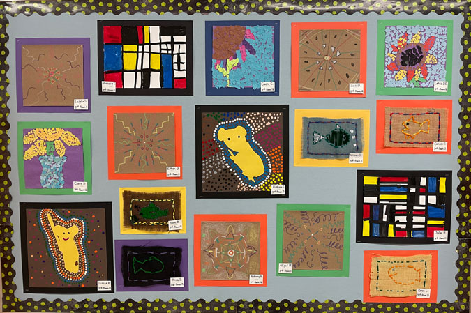 Byam Elementary School Art Gallery Walk