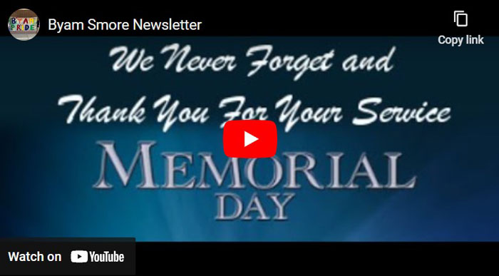 Byam Elementary School Newsletter-May 19, 2023 Byam Elementary School Newsletter