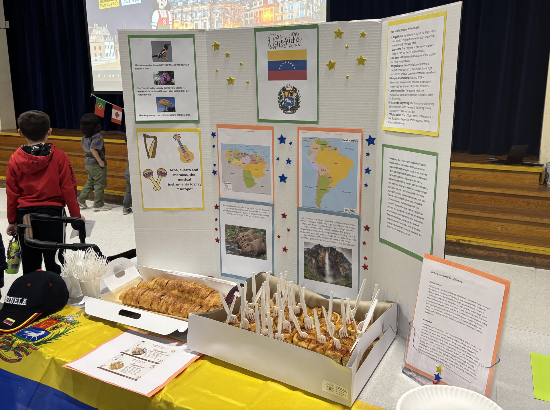 Byam Elementary School hosted its Celebrating Us Multicultural Evening on Wednesday, March 19, featuring food, games, interactive stations and much more.