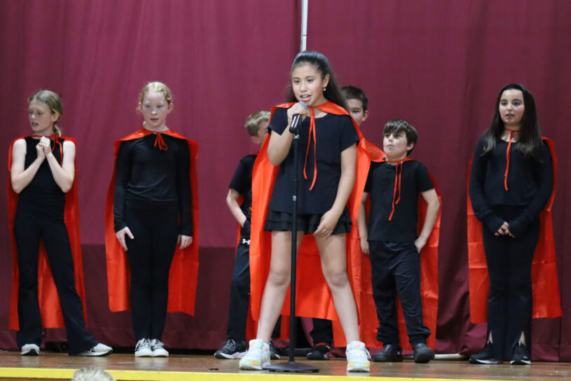 PHOTOS: Byam 4th graders present “We Are Monsters”