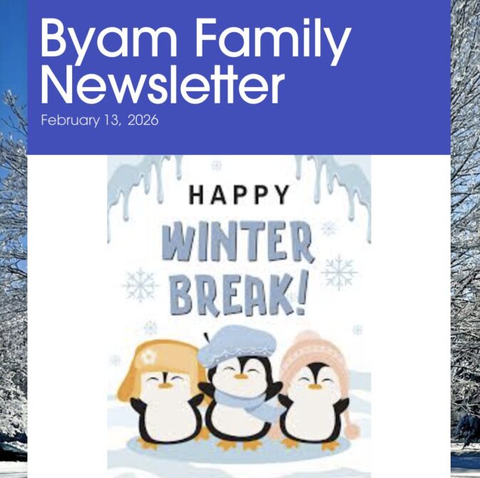 Byam Family Newsletter - February 13, 2026