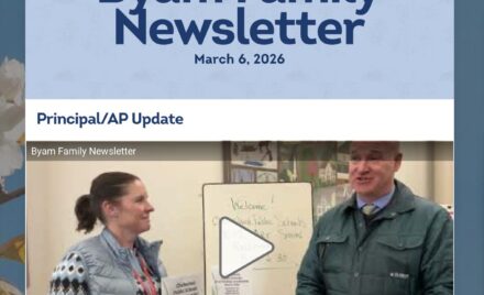 Byam Family Newsletter - March 6, 2026