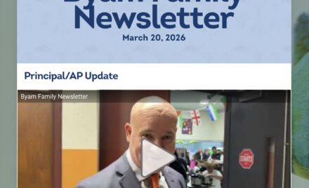 Byam Family Newsletter - March 20, 2026