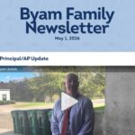 Byam Family Newsletter - May 1, 2026