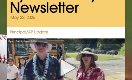 Byam Family Newsletter - May 22, 2026