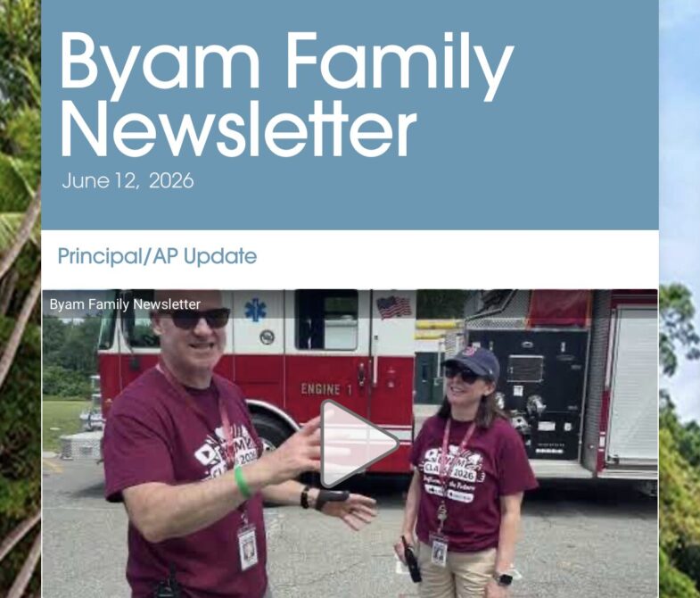 Byam Family Newsletter - June 12, 2026